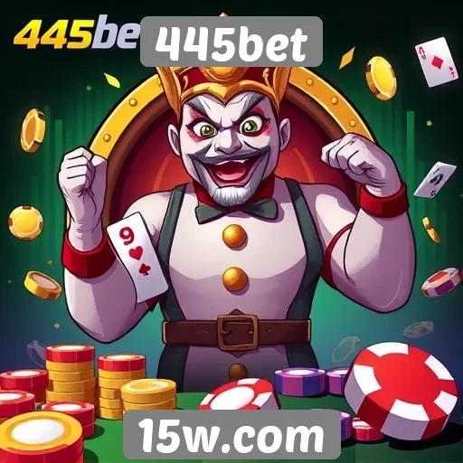 445bet oferece ampla variedade de jogos de cassino